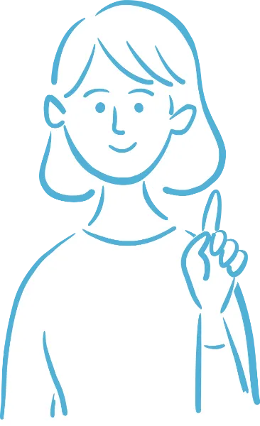 オンライン学習を見守る保護者のイラスト